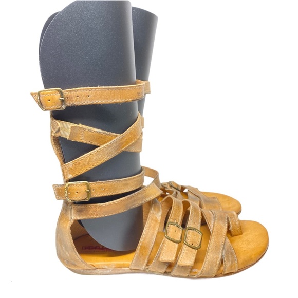 BED|STÜ Seneca Gladiator Sandal, Rustic Tan, Sz. 8 - Picture 2 of 7